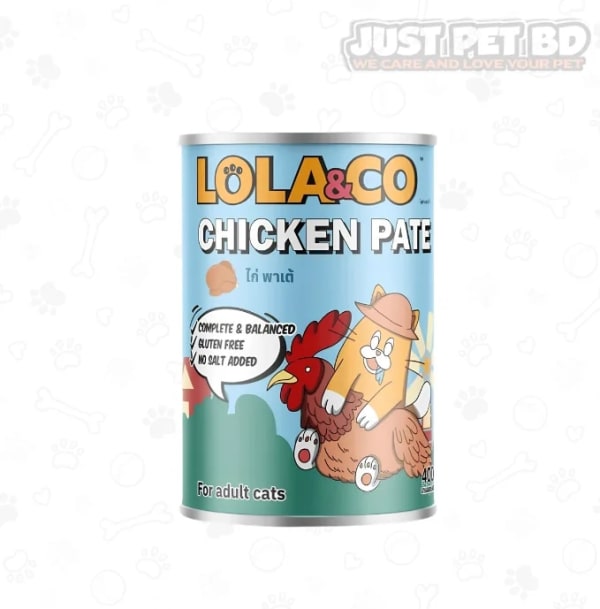 Lola & Co Can Chicken Pate 400gm