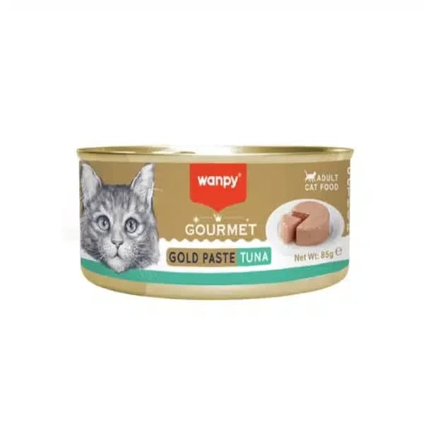 Wanpy Gourmet Gold Paste Can Adult Tuna 85gm