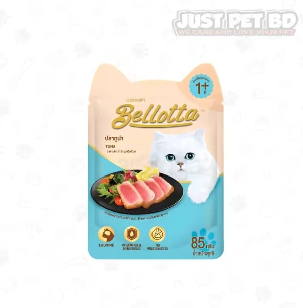 Bellotta Adult Pouch Tuna 85gm