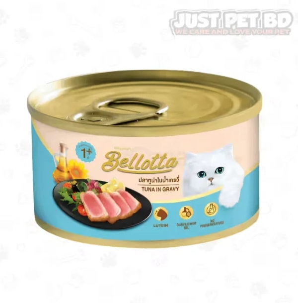 Bellotta Can Tuna in Gravy 85gm