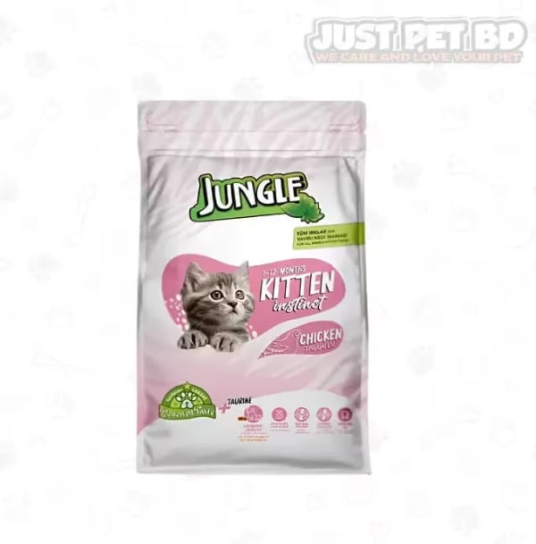 Jungle Junior Kitten Cat Food – Chicken 1.5kg