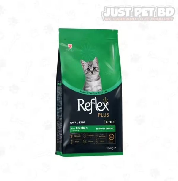 Reflex Plus Kitten Cat Food Chicken 1.5kg