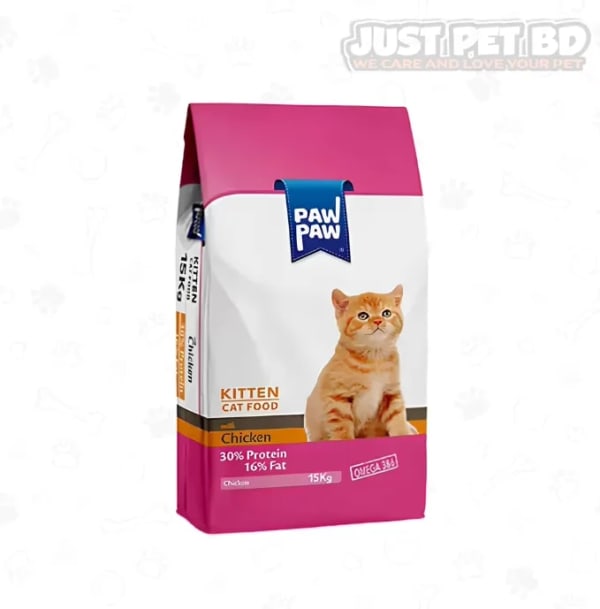 Paw Paw Dry Cat Food Kitten Chicken 1.5KG