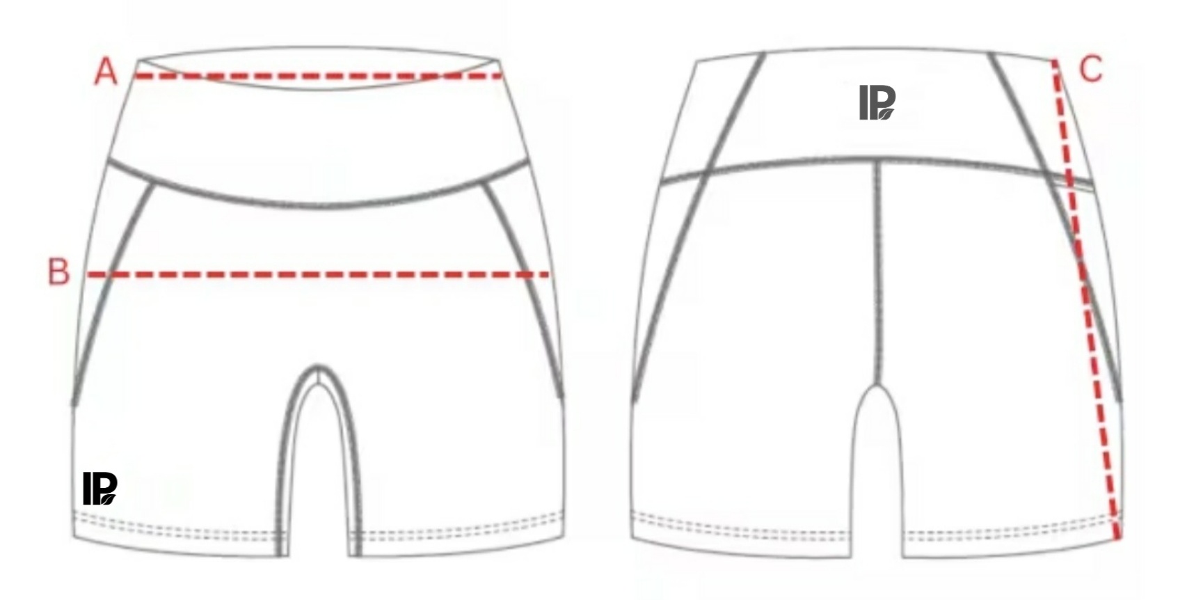 Measuring T-shirt example