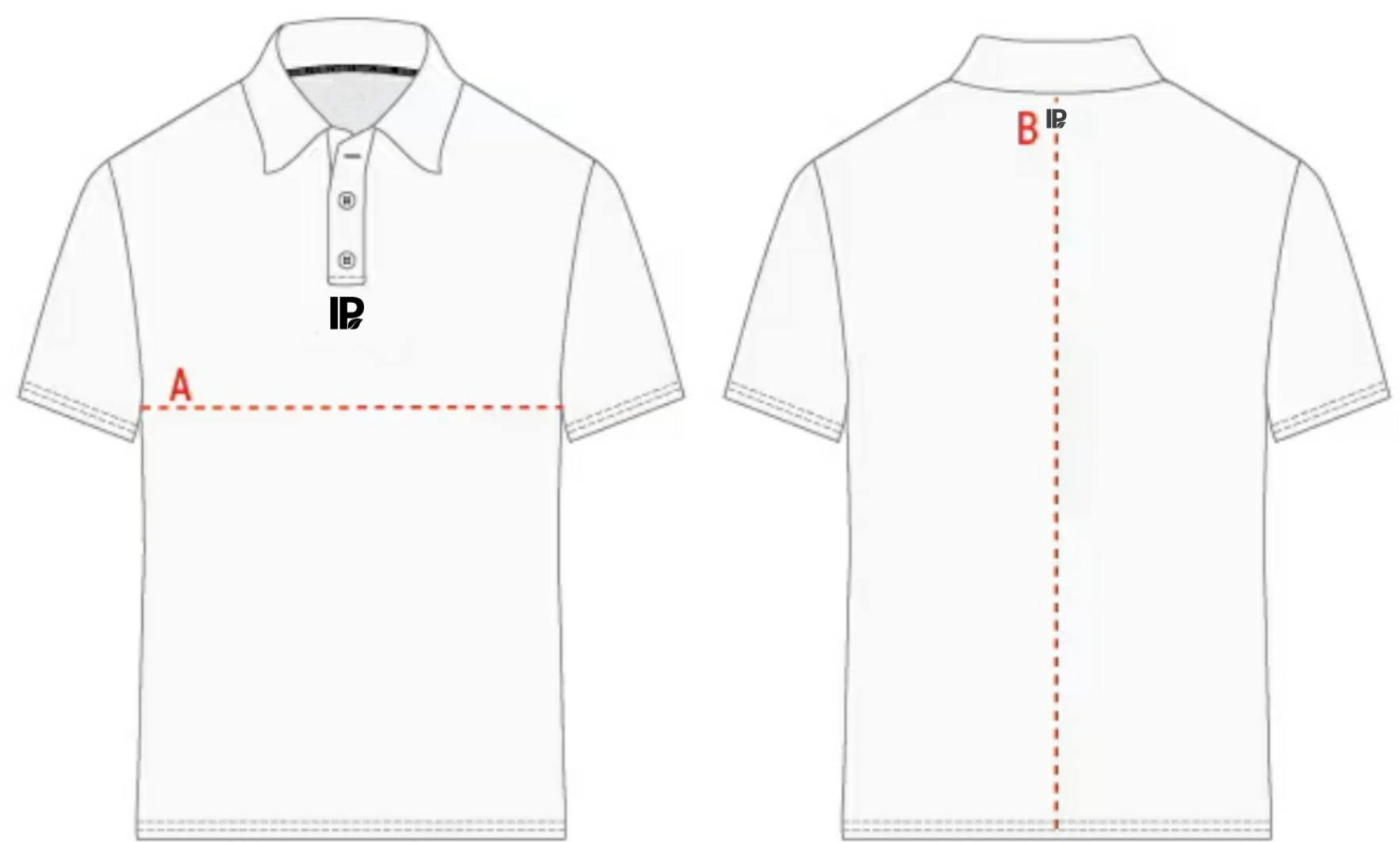 Measuring T-shirt example