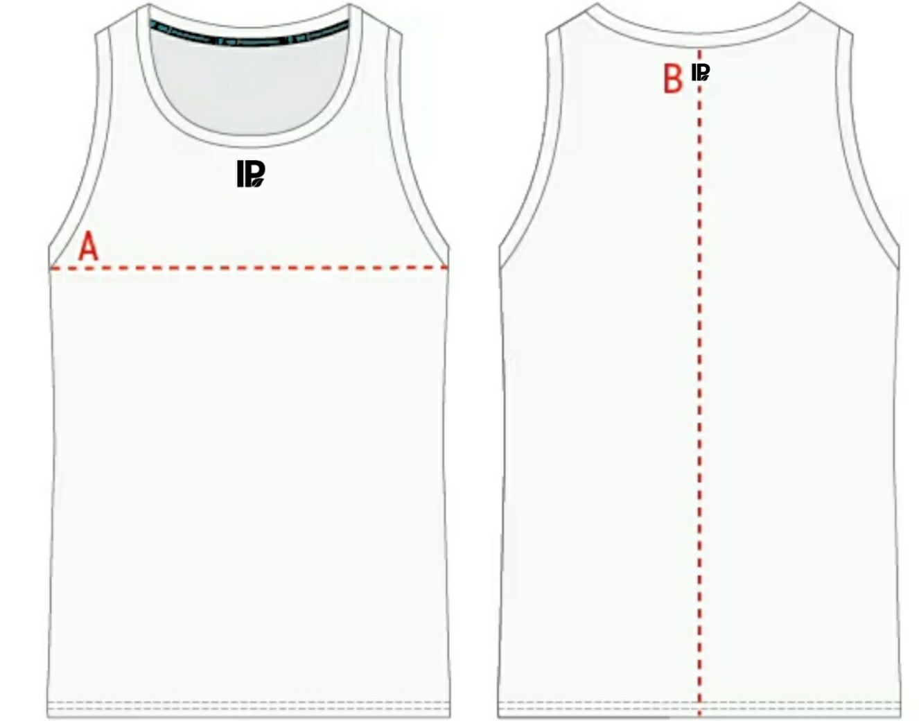 Measuring T-shirt example