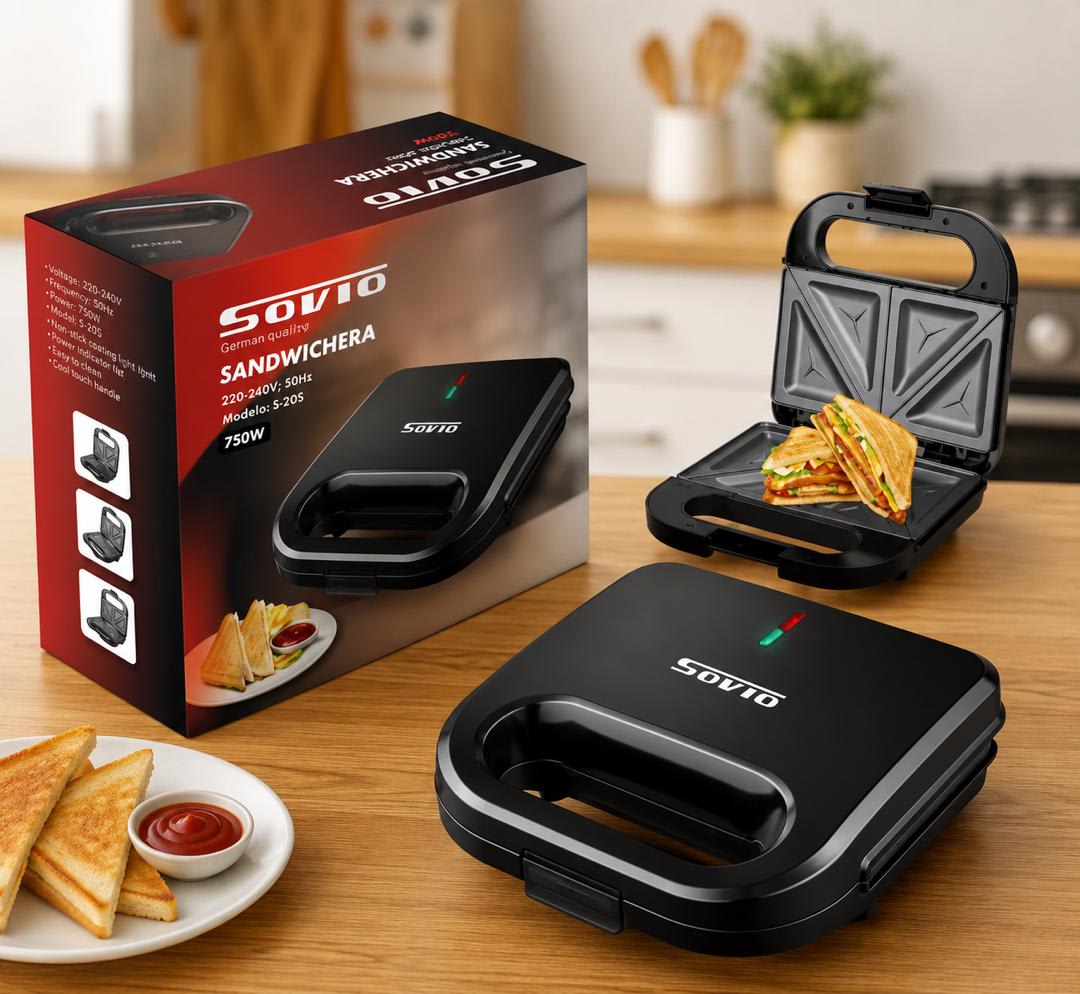 SOVIO SANDWICHERA  750W