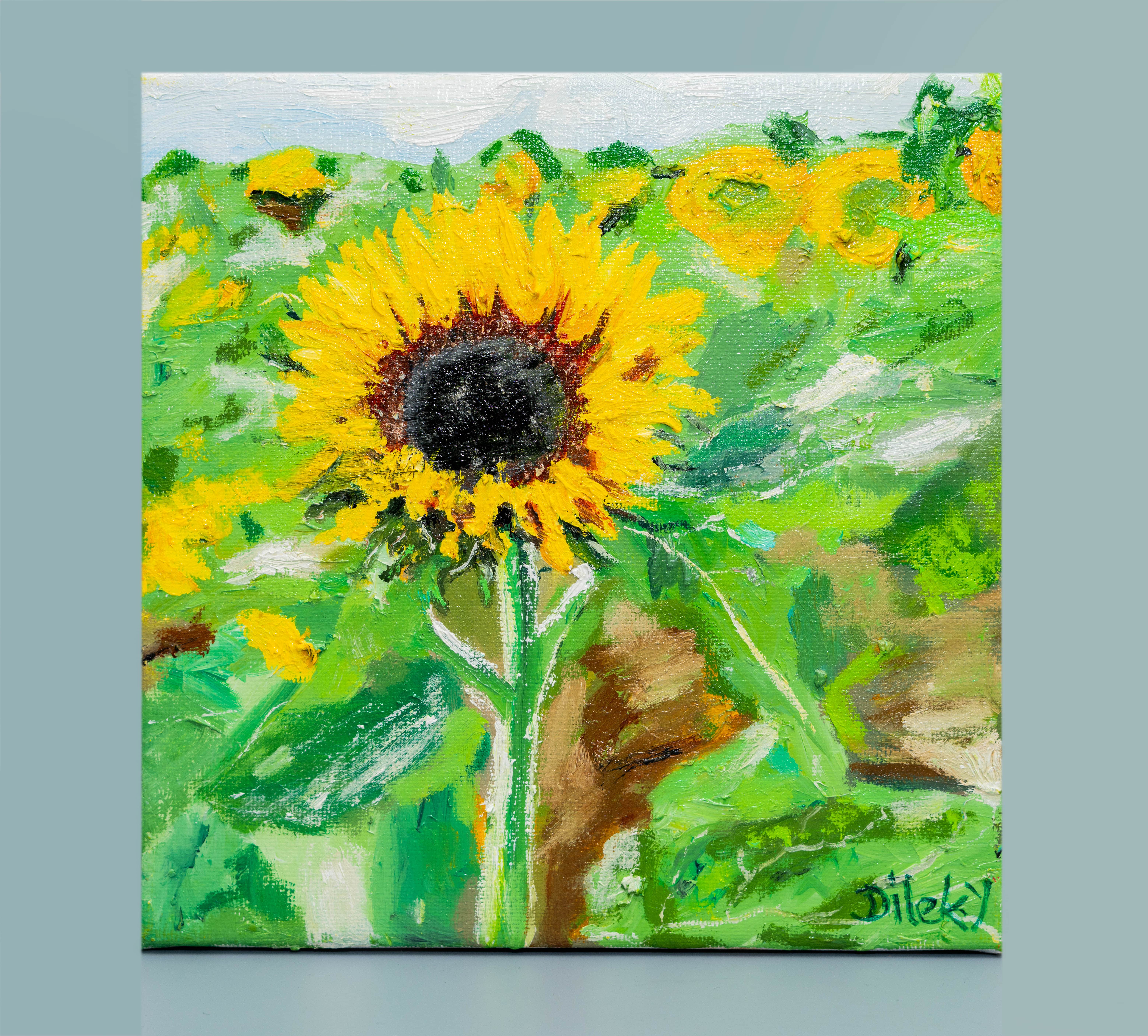 Sunflowers oil