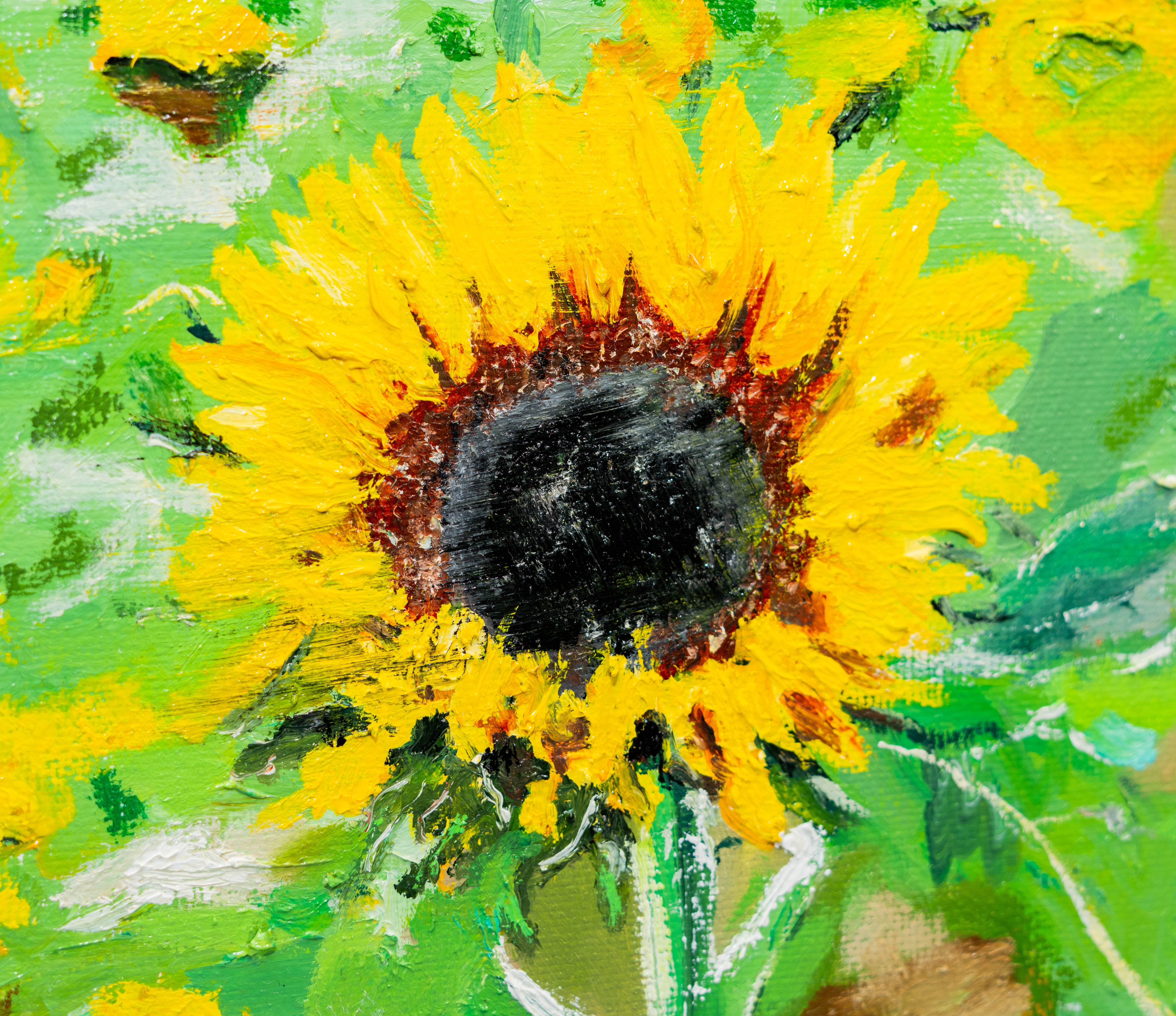 Sunflowers oil