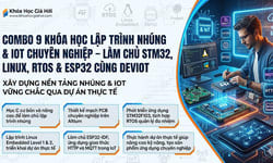 Combo 9 Khóa Học Lập Trình Nhúng & Iot Chuyên Nghiệp – Làm Chủ Stm32, Linux, Rtos & Esp32 Cùng Deviot