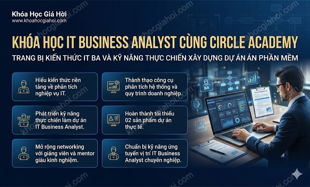 Khóa Học IT Business Analyst Cùng Circle Academy