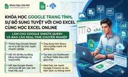 Khóa Học Google Trang Tính, Sự Bổ Sung Tuyệt Vời Cho Excel Cùng Học Excel Online