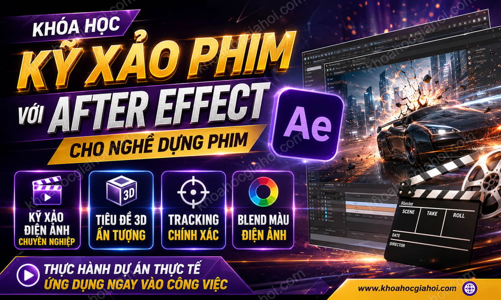 Khóa Học Kỹ Xảo Phim Với After Effect Cho Nghề Dựng Phim