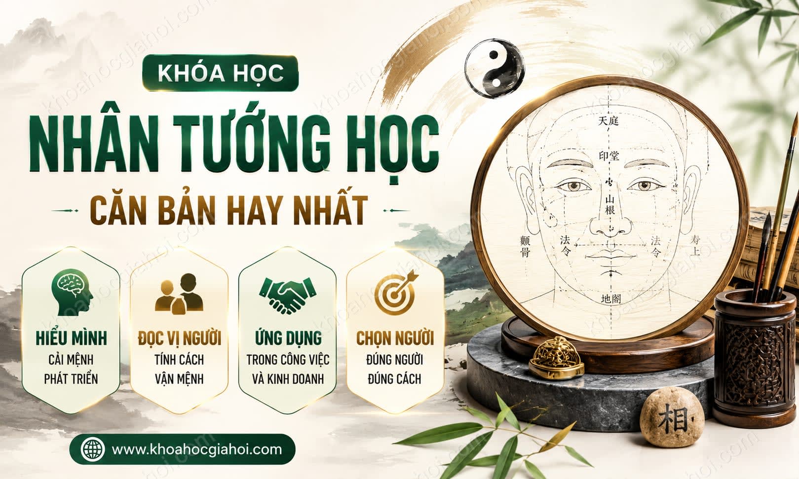 Khóa Học Nhân Tướng Học Căn Bản Hay Nhất