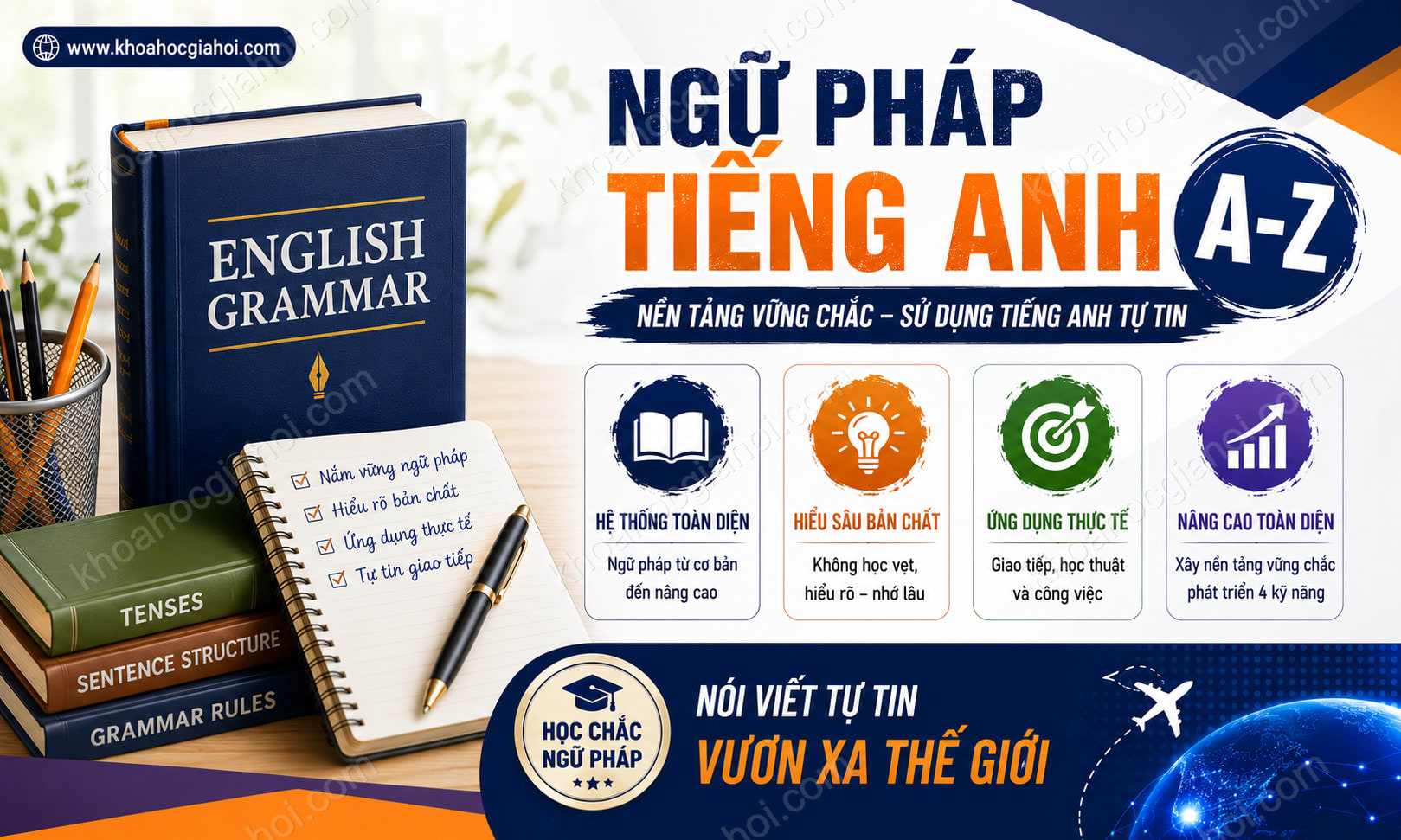 Khóa Học: Ngữ Pháp Tiếng Anh A - Z