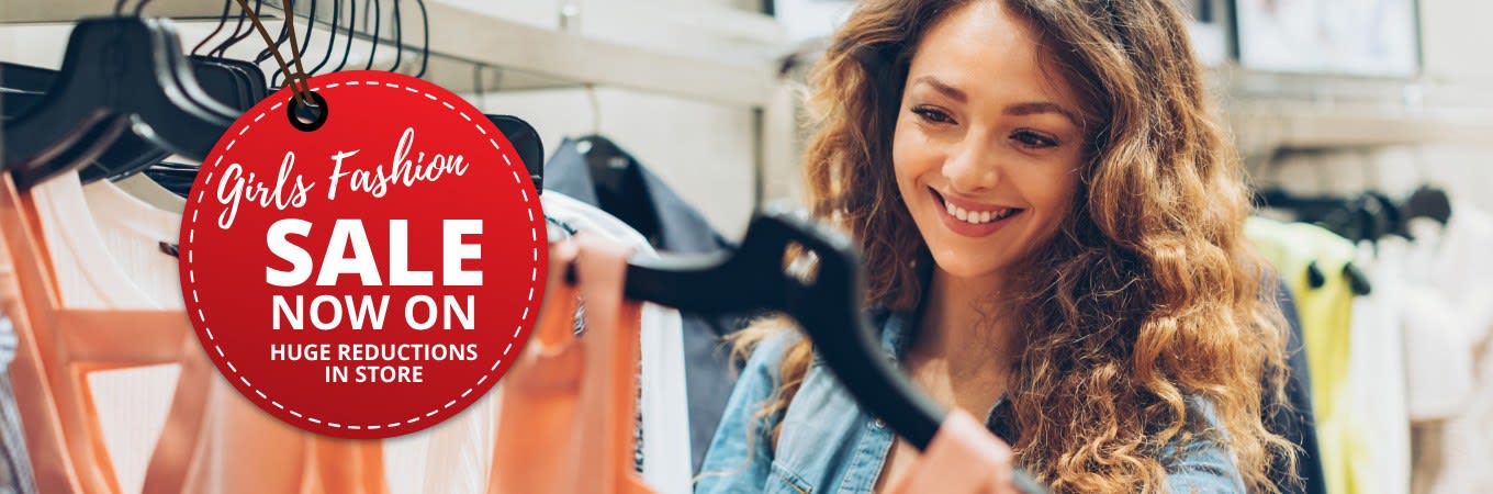 Girls Fashion Sale banner