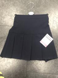 Dropped Pleat Skirt