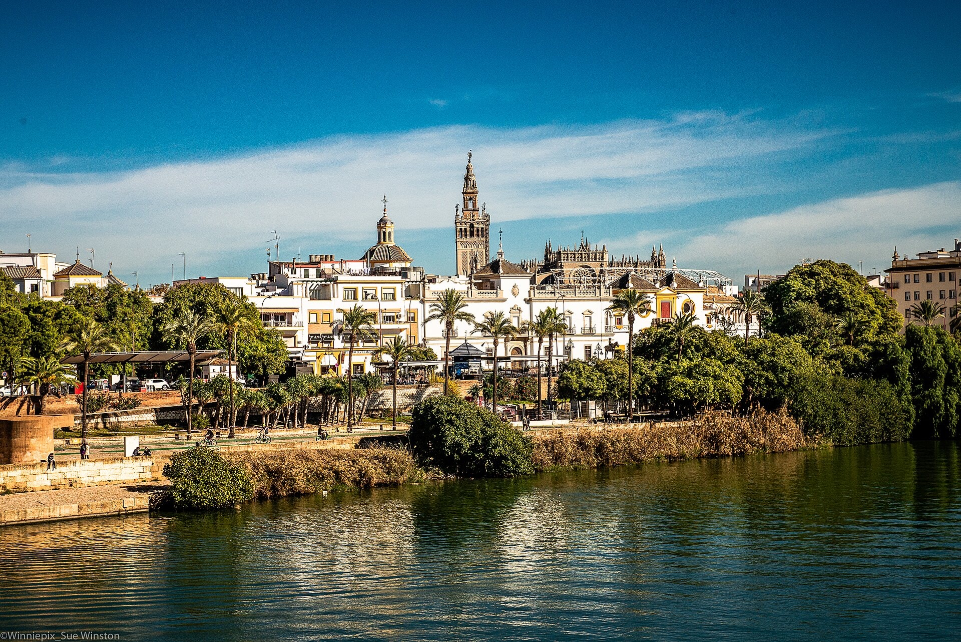 Seville aerial view