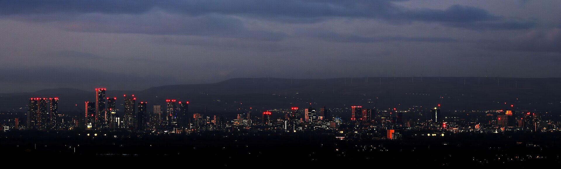 Manchester aerial view
