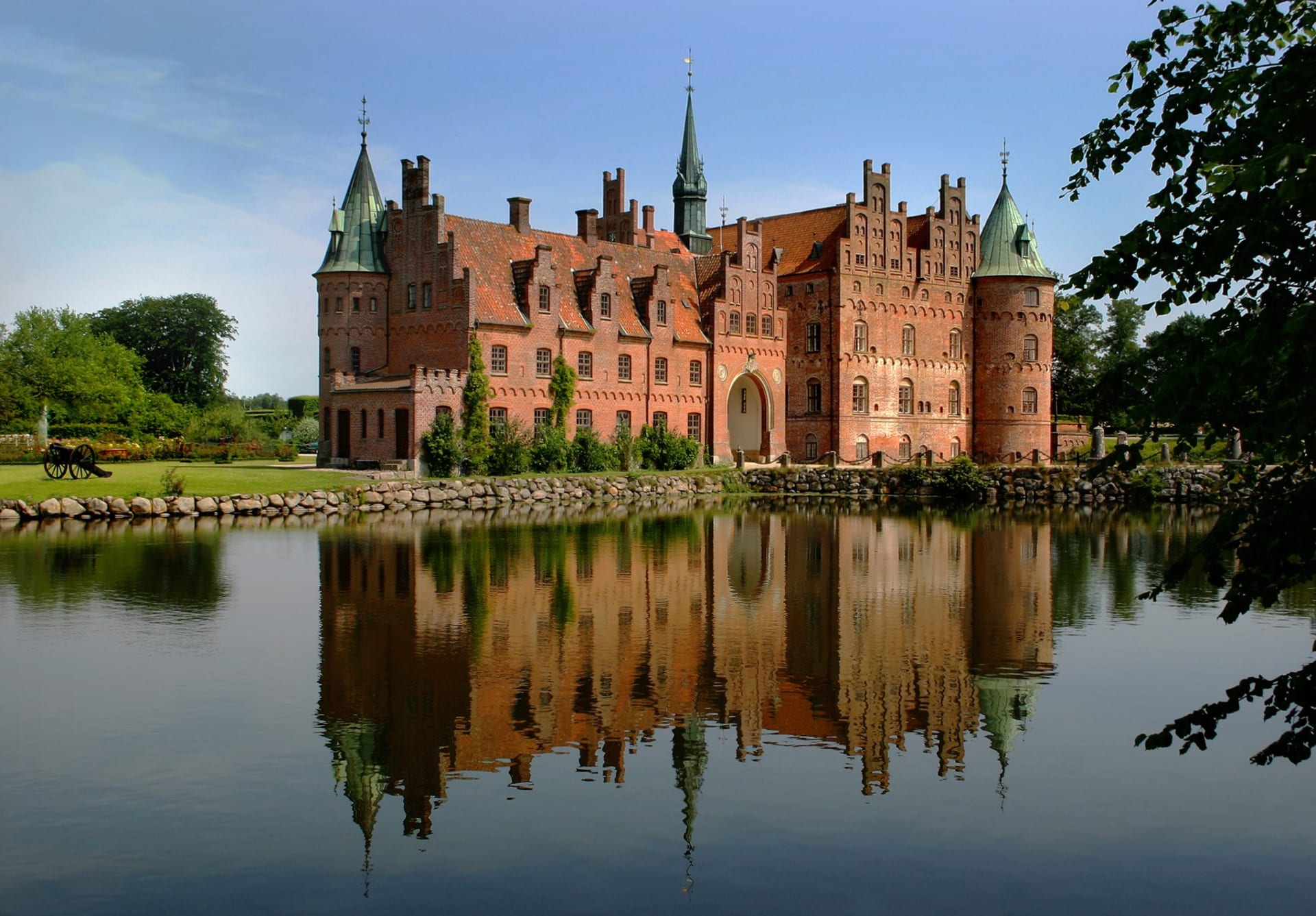 Funen Manors aerial view