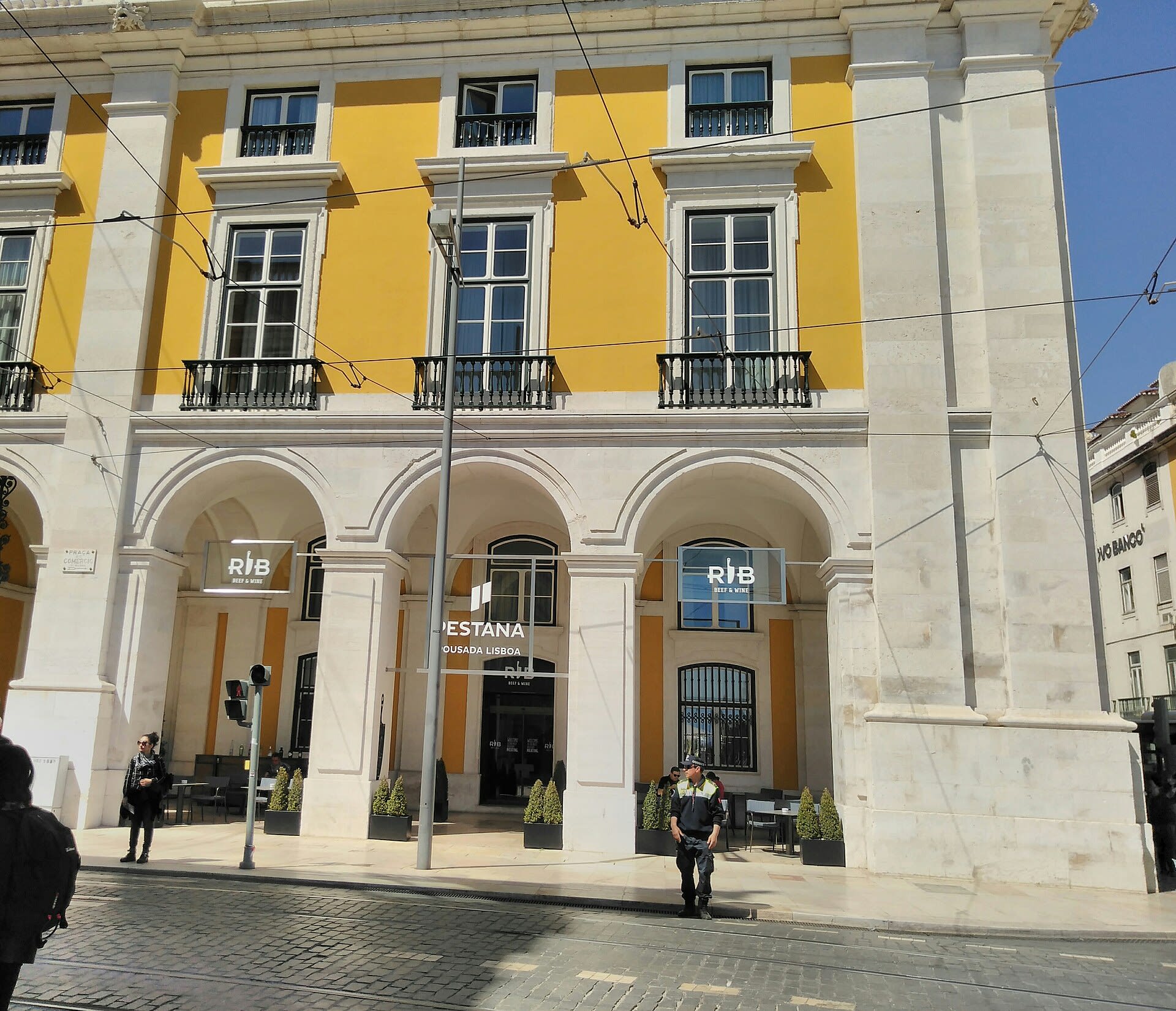 Pousada de Lisboa, Praça do Comércio