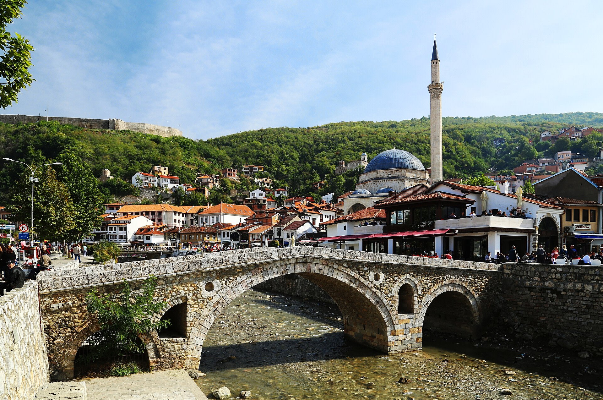 Kosovo aerial view