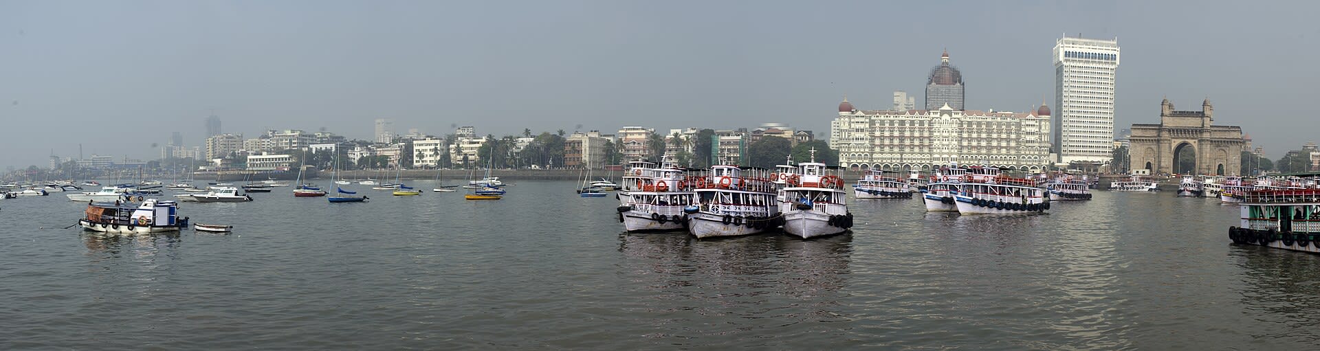 Vista aérea de Bombay