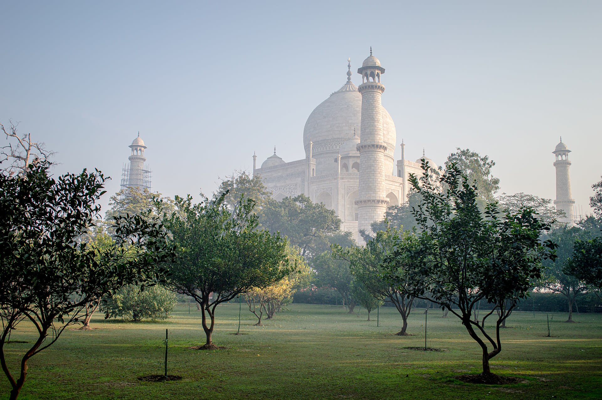 Agra aerial view
