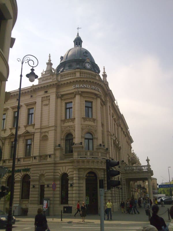 Exterior de Grand Hotel Lublinianka