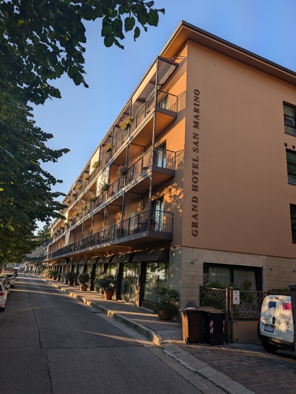 Exterior de Grand Hotel San Marino