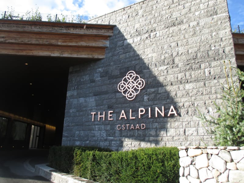 The Alpina Gstaad — 1
