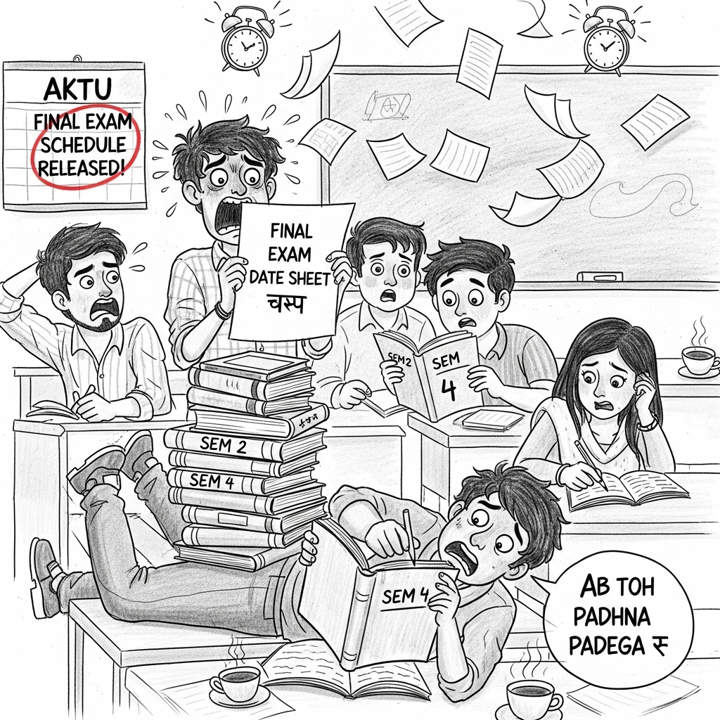 AKTU Final Exam Datesheet 2025 Out!
