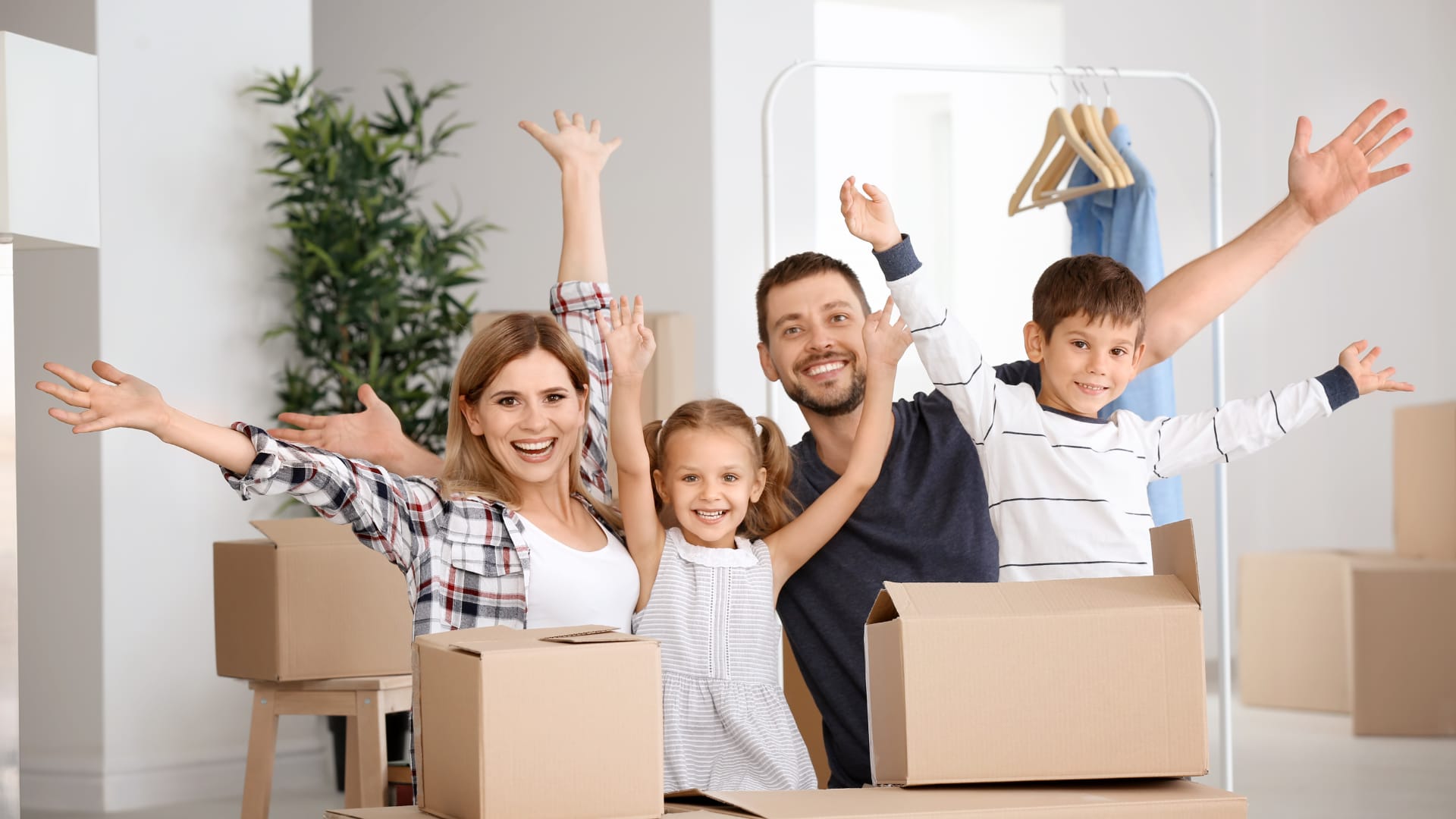 Promotional image for GoodyVan Removals showing their professional service