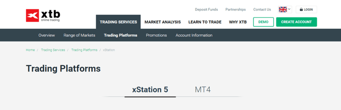 Xtb Review 2019 A Must Read Before You Trade With Xtb - xtb also offer their custom xstation5 platform the combination of downloadable platforms for both mac and windows allows traders to trade with their device