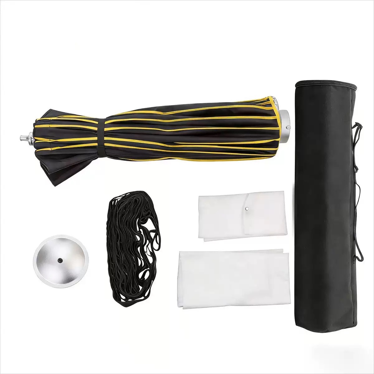 Softbox parabolique 105cm avec Grille monture Bowers  miniature 4
