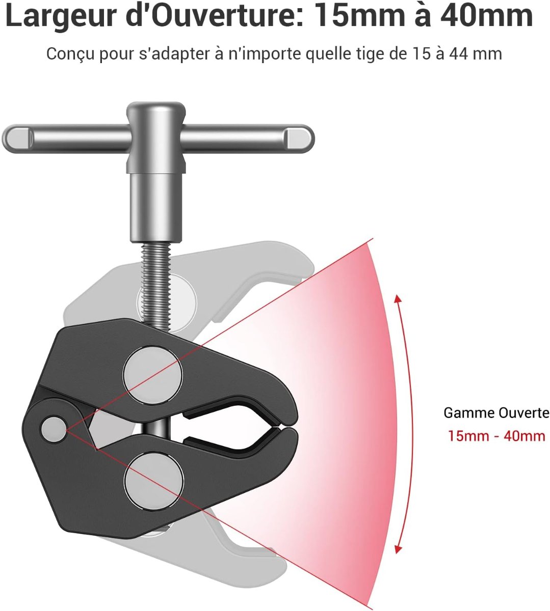 Bras Magique avec Super Pince SMALLRIG 11" miniature 3