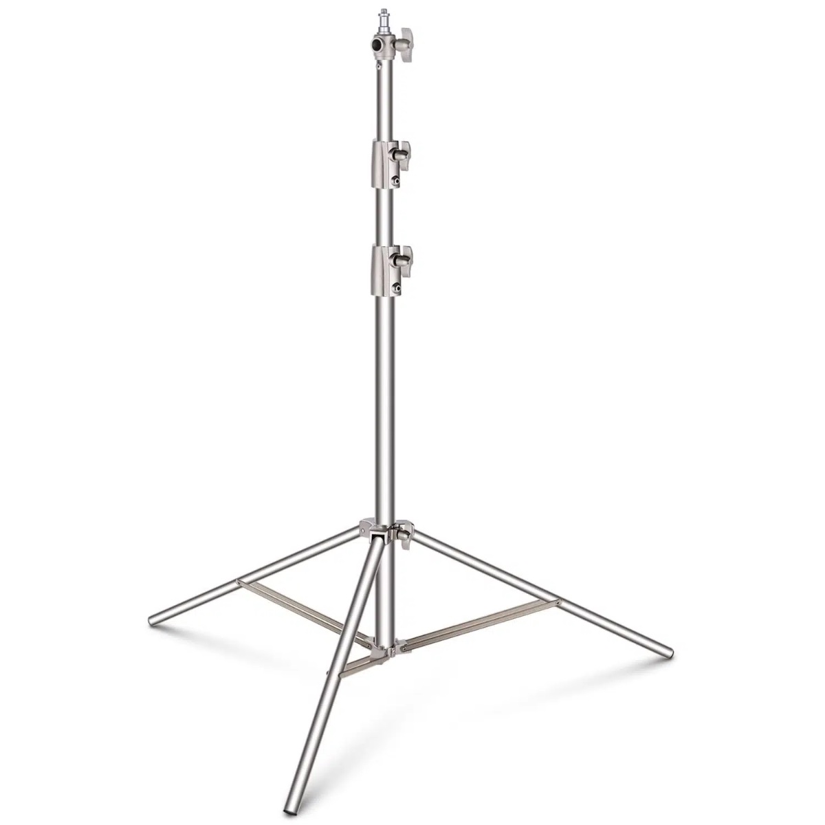 Trépied Lumière Robuste en Acier Inoxydable Selens  2,8 m miniature 2