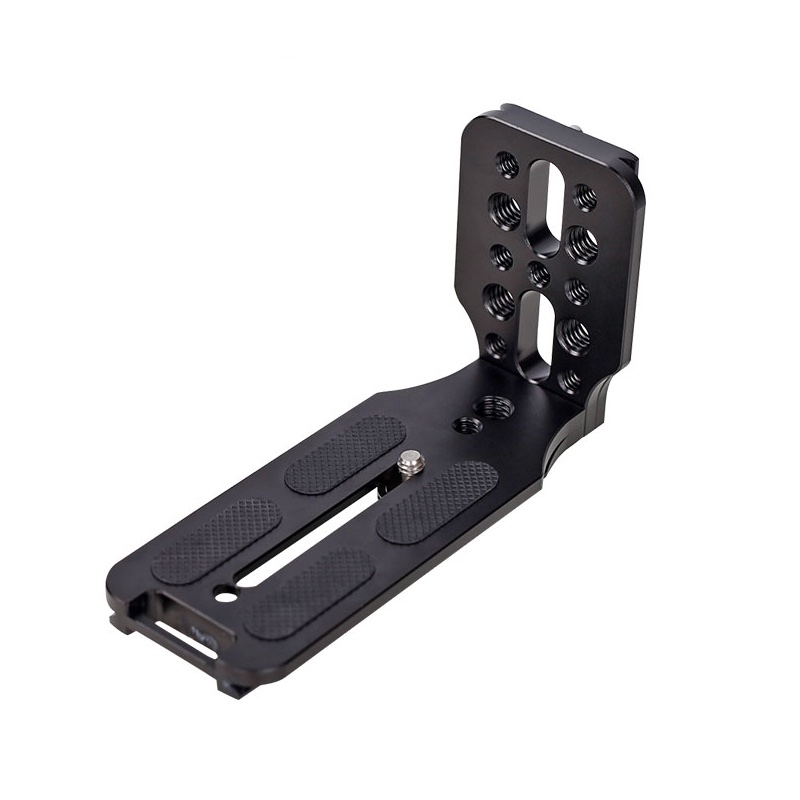 L bracket pour appareil photo/ support tête de trépied 