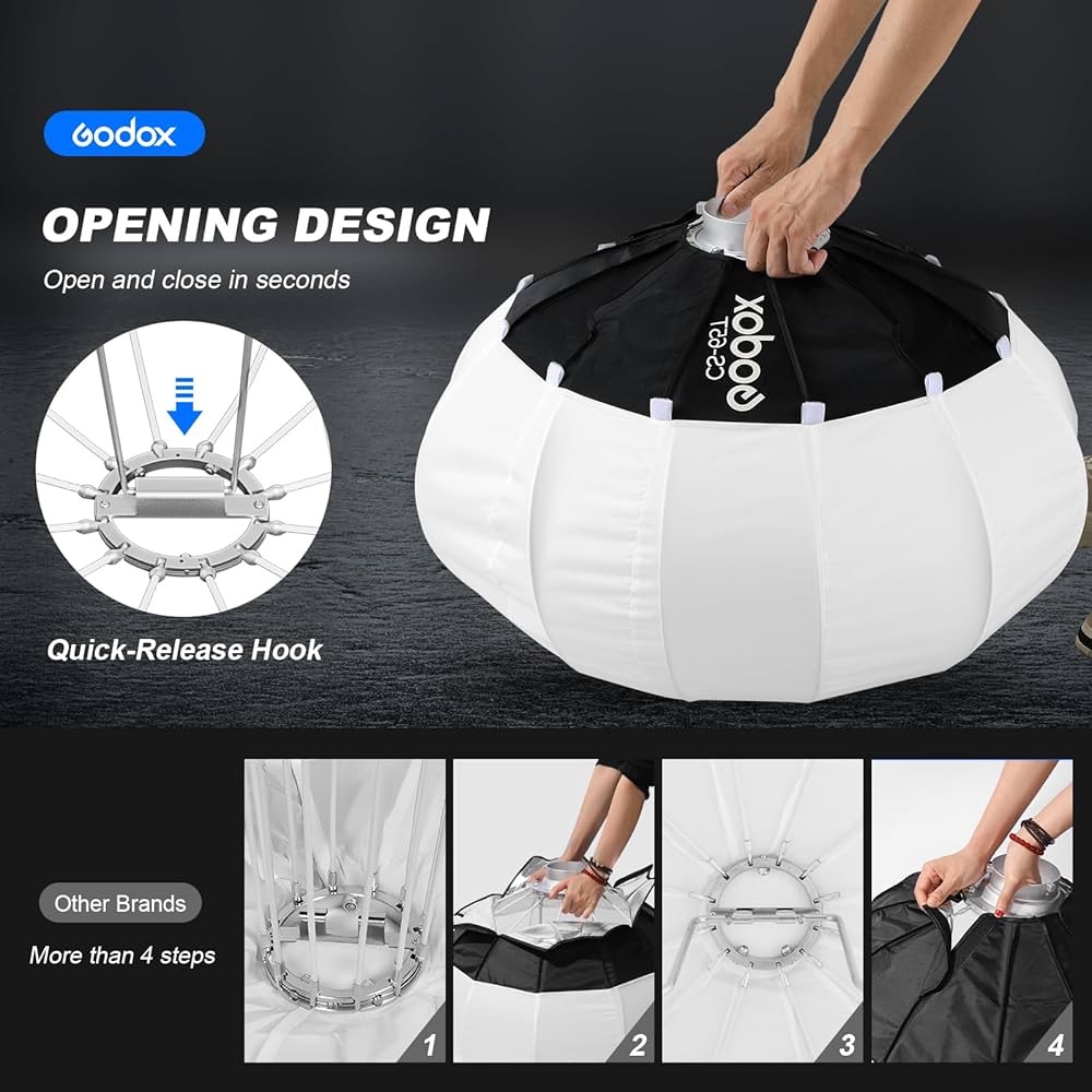 Godox CS-65D softbox lanterne 65cm miniature 2