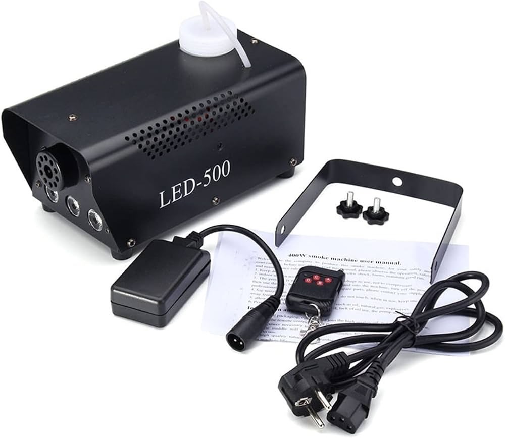 Machine à fumée 500w led miniature 3
