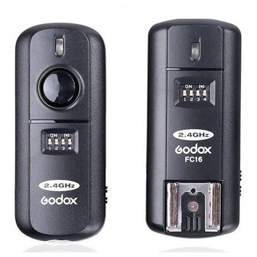 Déclencheur Godox FC-16, synchronisation avec flash studio et ou cobra 