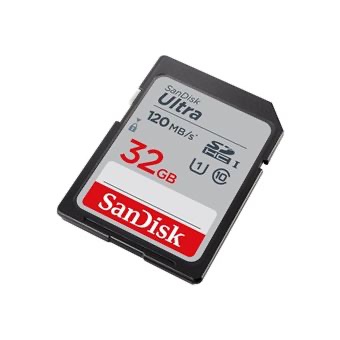 Carte mémoire Sandisk 32GB 120MB/S et 80MB/S  miniature 2