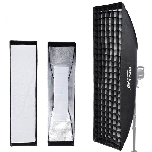 Godox FW30x120cm bande nid d'abeille grille rectangulaire  miniature 4