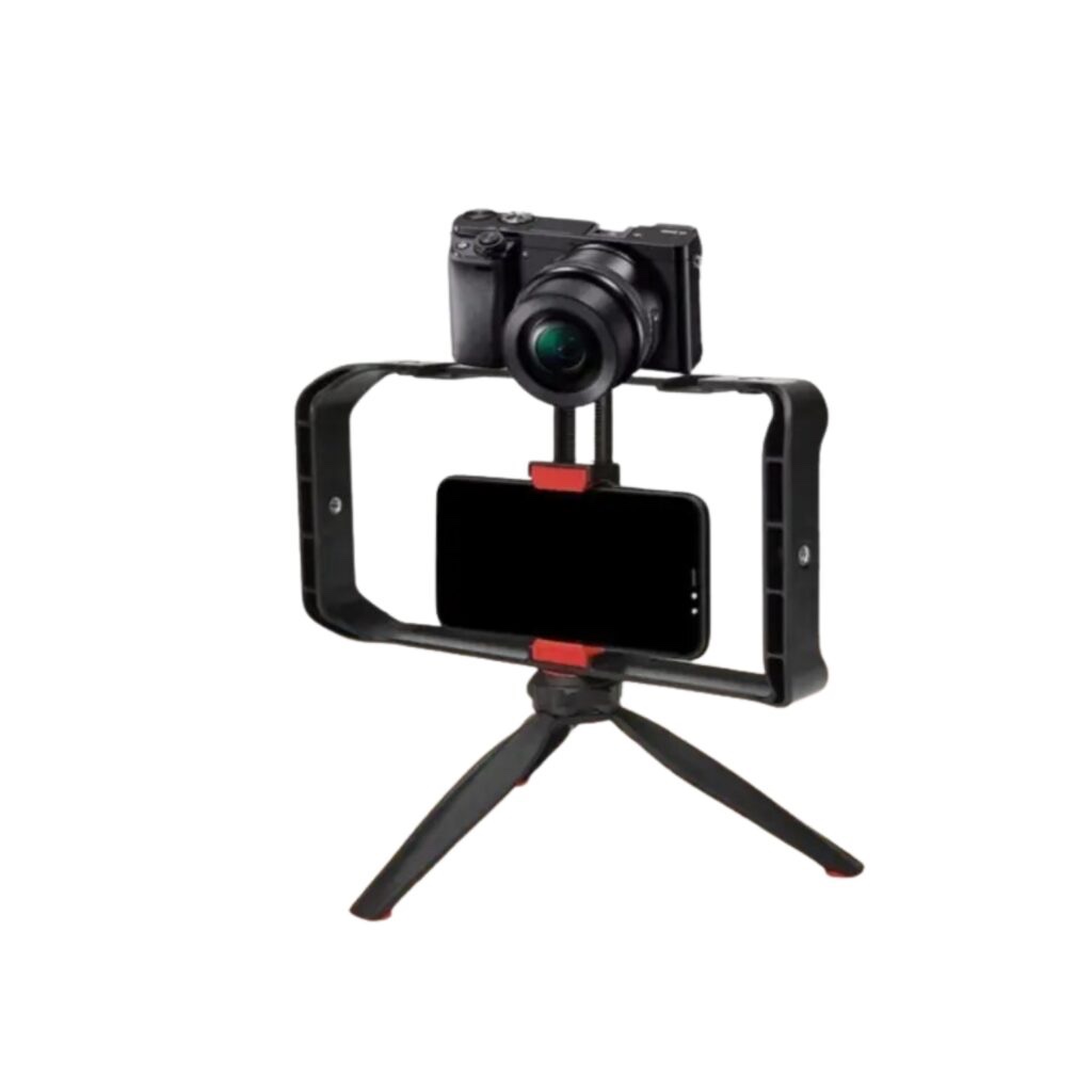 Cage vidéo Jmary MT-33 phone avec un mini  trépied  miniature 2
