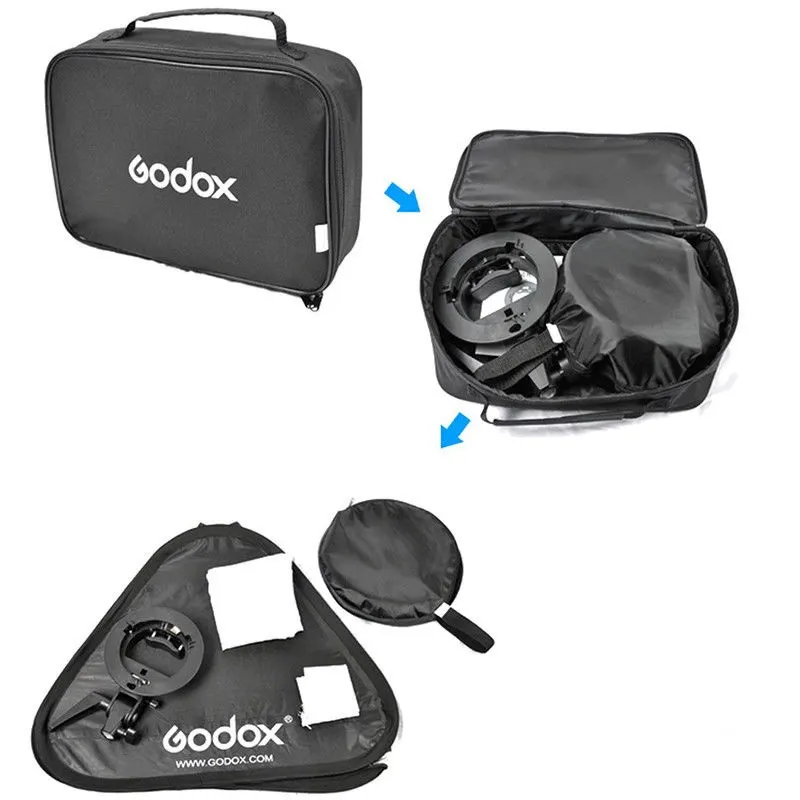 Softbox Godox 80x80cm avec diffuseur  miniature 4