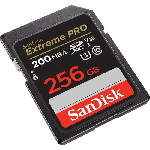 Carte SD 256GB 200mb/s miniature 2