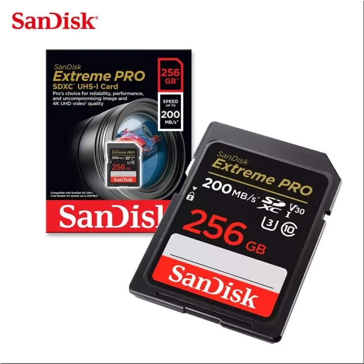 Carte SD 256GB 200mb/s miniature 3
