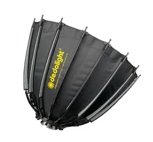 Softbox Dedolight 90cm avec son grille