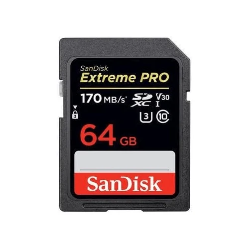 Carte mémoire Sandisk 64GB 170mb/s