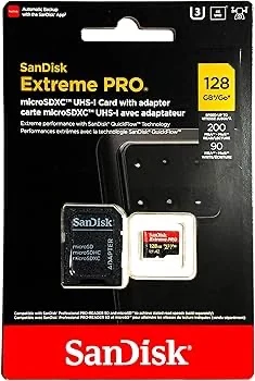 Carte mémoire mini Sandisk 128GB 200mb/s